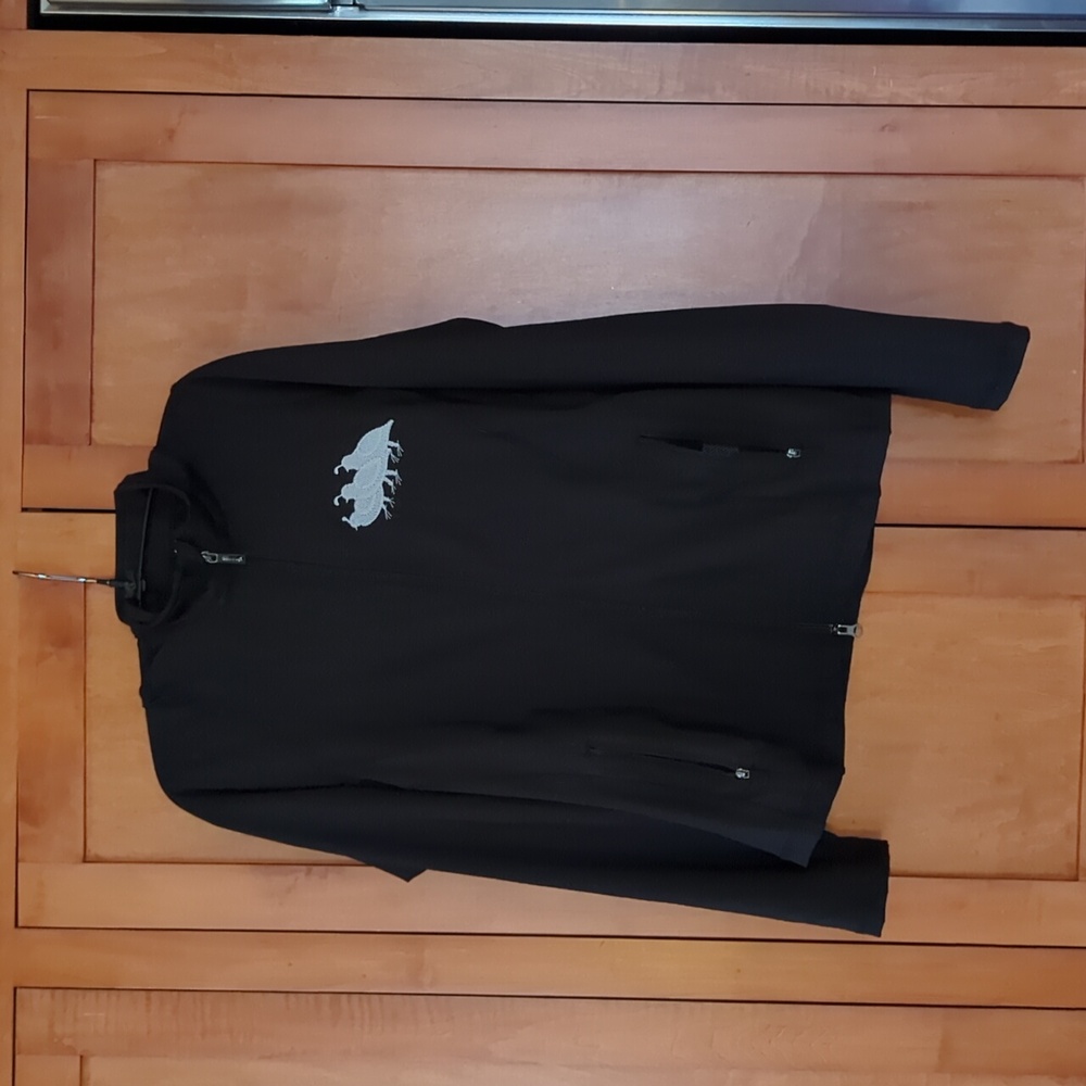 Northend Sport Black Zip Jacket Medium